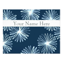 Personalised Flat Note Cards - Japanese Brush Personalized Announcements
