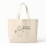 Personalised Flower Girl Tote Bag