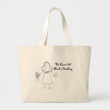 Personalised Flower Girl Tote Bag