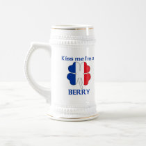 Personalised French Kiss Me I'm Berry Coffee Mug