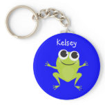 Personalised Frog Keychain for Kids