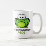 Personalised Frog Mug