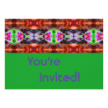 Personalised Funky Geometric Birthday Party Personalized Announcements