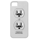 Personalised Funny Moustache Power Outlet iPhone 5 Cover