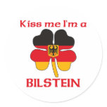 Personalised German Kiss Me I'm Bilstein stickers