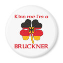 Personalised German Kiss Me I'm Bruckner magnets