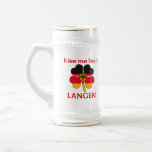 Personalised German Kiss Me I'm Langen mugs