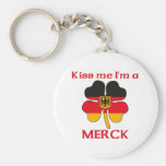 Personalised German Kiss Me I'm Merck Key Chain