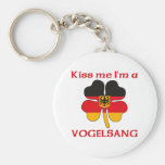 Personalised German Kiss Me I'm Vogelsang Key Chains