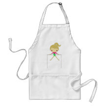 Personalised Girls Gymnastic apparel & accessories Apron