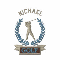Personalised Golf Banner Logo Embroidered Polo Shirt