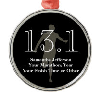 Personalised Half Marathon Runner 13.1 Keepsake