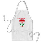 Personalised Hungarian Kiss Me I'm Kis aprons