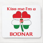 Personalised Indian Kiss Me I'm Bodnar mousepads