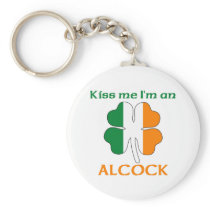 Personalised Irish Kiss Me I'm Alcock