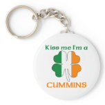 Personalised Irish Kiss Me I'm Cummins keychains