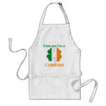 Personalised Irish Kiss Me I'm Curran aprons