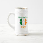 Personalised Irish Kiss Me I'm Duff mugs