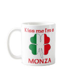 Personalised Italian Kiss Me I'm Monza mugs