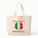 Personalised Italian Kiss Me I'm Simoncelli bags