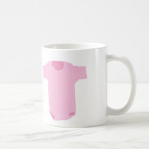 Personalised It's a girl! Birth Announcement Mug