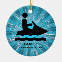Personalised Jet Ski Ornament