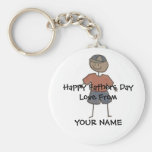 Personalised Keychain Happy Fathers Day