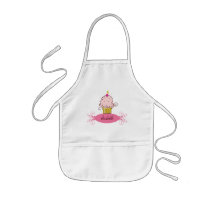 Personalised Kids' Cupcake Baking Apron