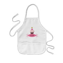 Personalised Kids' Cupcake Baking Apron