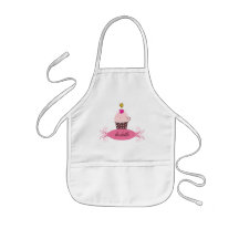 Personalised Kids' Cupcake Baking Apron