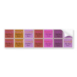Personalised Kids Name Labels; Waterproof Stickers bumper stickers