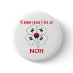 Personalised Korean Kiss Me I'm Noh buttons