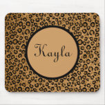 Personalised Leopard Mousepad
