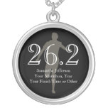 Personalised Marathon Runner 26.2 Keepsake Medal Personalised Necklace