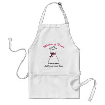 Personalised Matron of Honour Gifts Apron