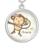 Personalised Monkey Necklace