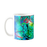 Personalised Mug in Blues