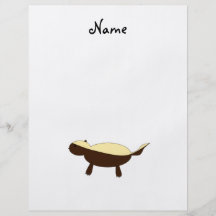 Personalised name Cute honey badger Flyers