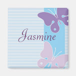 Personalised Name Magnet - Butterflies