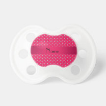 Personalised name pink diamonds pacifiers