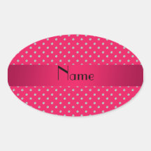 Personalised name pink diamonds sticker