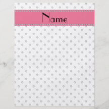 Personalised name white diamonds flyer design