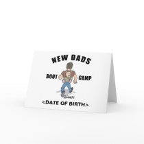 Personalised New Dads Boot Camp Cards