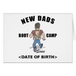 Personalised New Dads Boot Camp Cards