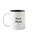 Personalised Nurse Teddy Bear Mug