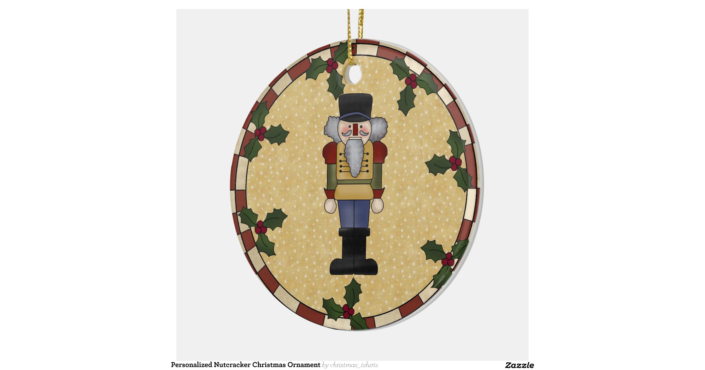 personalised nutcracker christmas ornament zazzle personalised nutcracker christmas ornament zazzle