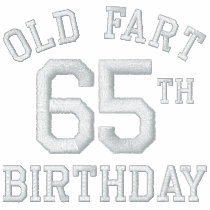 Personalised Old Fart Embroidered Polo Shirt