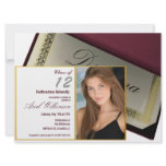 personalised photo graduation party invitation