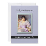 Personalised Photo (Living) Funeral or Memorial