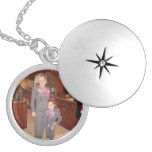 Personalised photo locket necklace